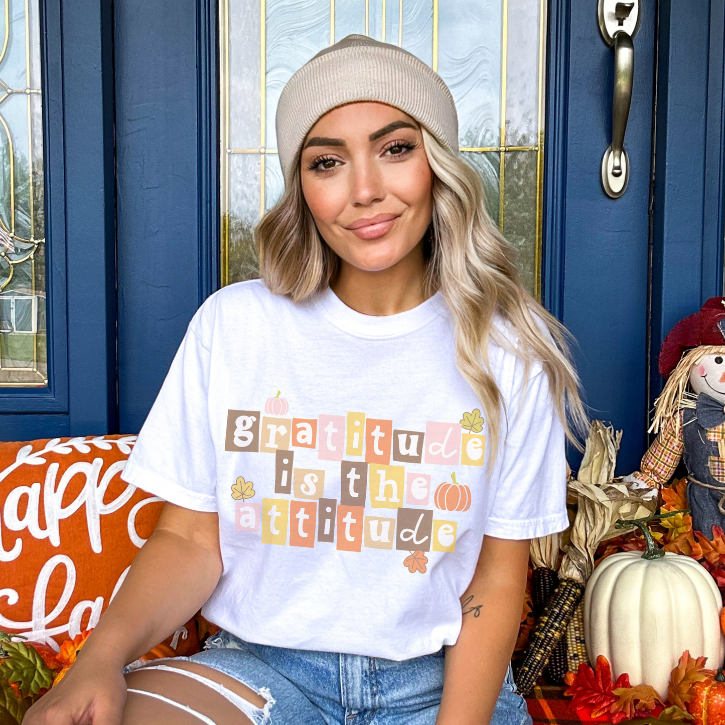 Gratitude is the best Attitude Retro Sweatshirt or T Shirt