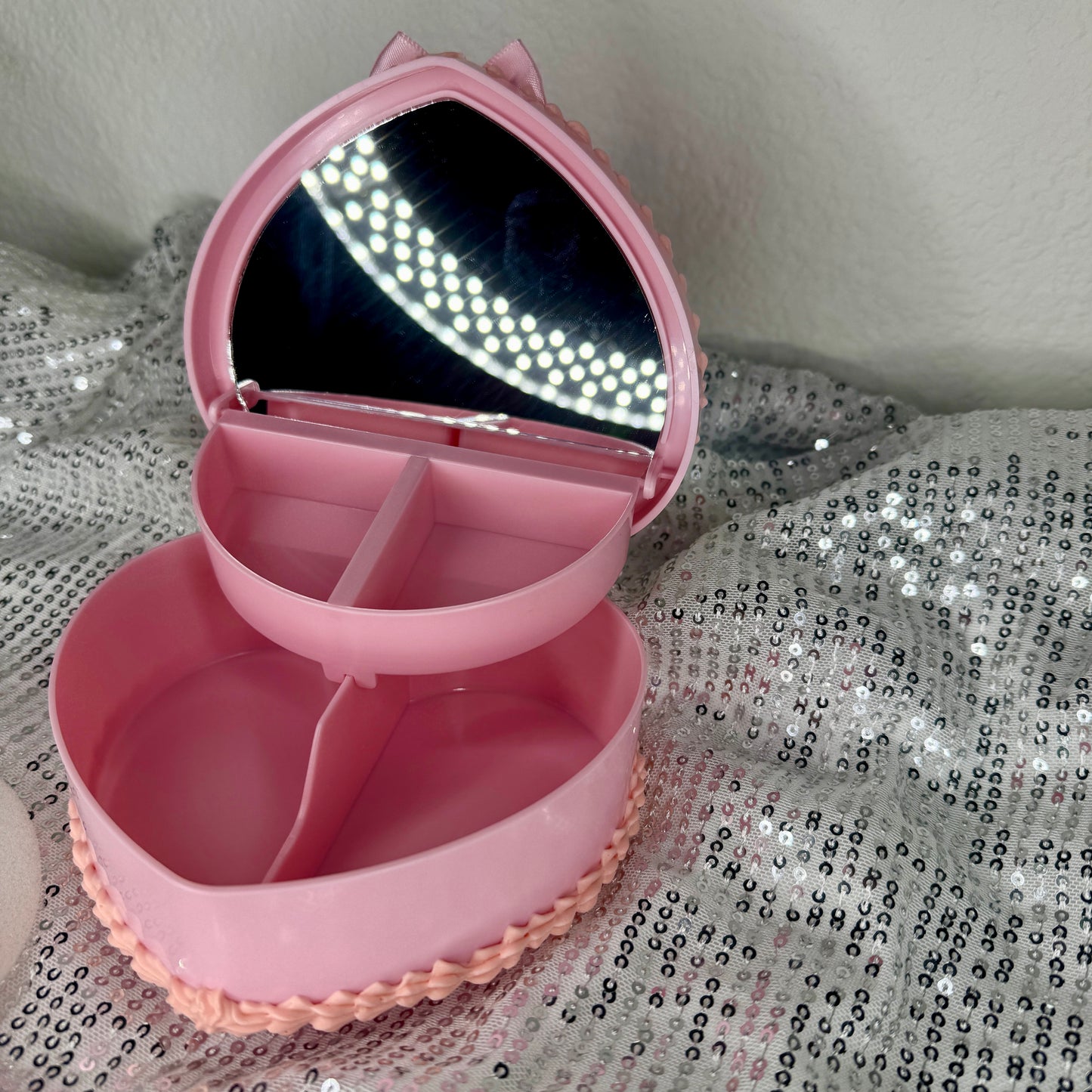 Valentine’s Day Fake Cake Heart Jewelry / Trinket Storage Box