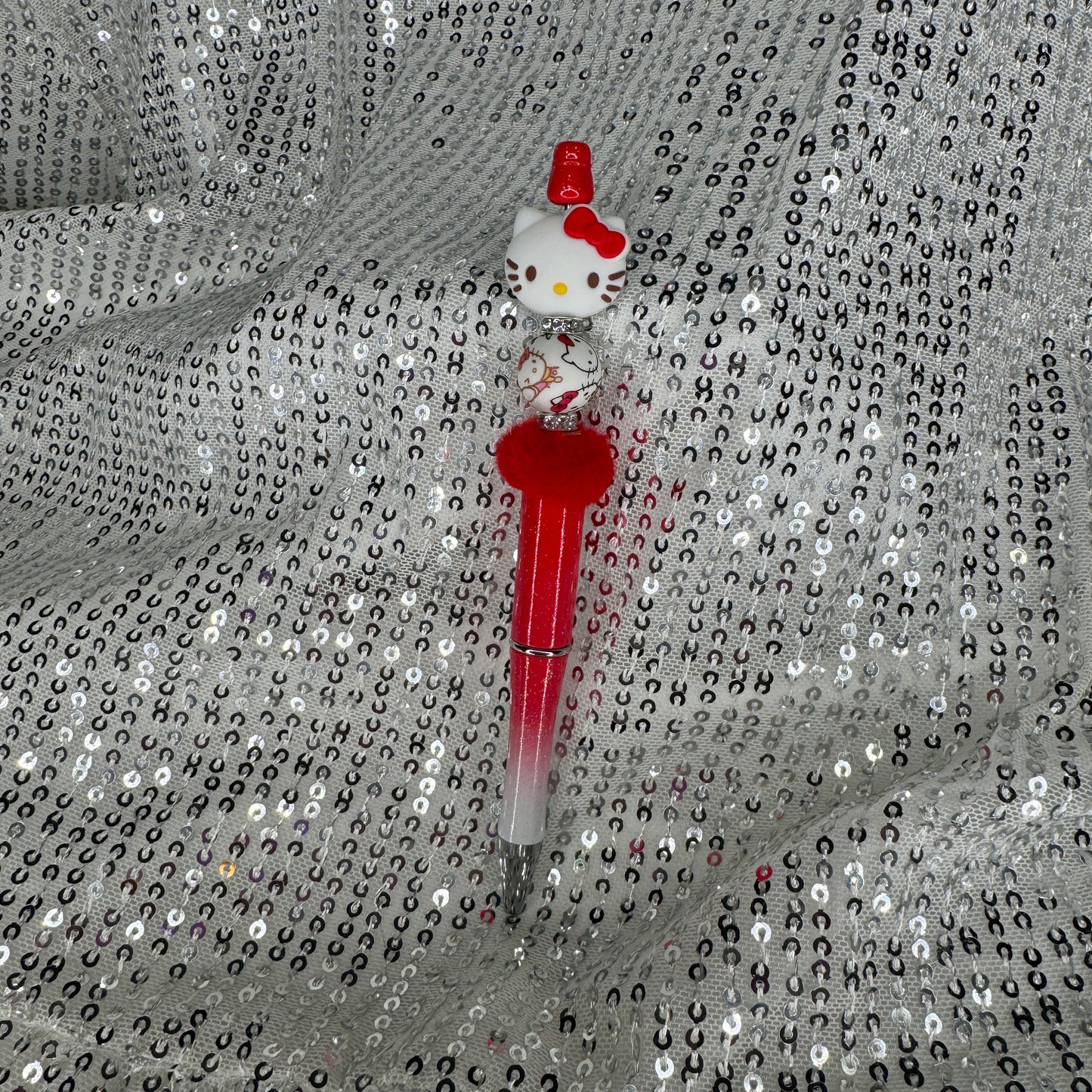 Kitty Beaded Pen