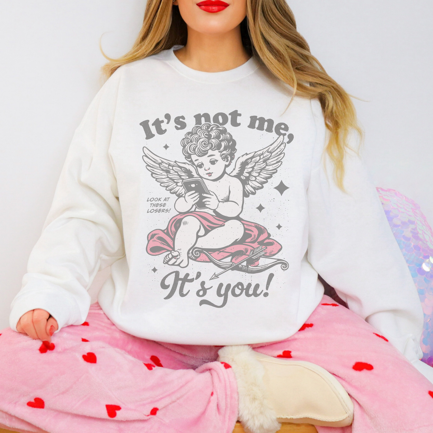 It's Not Me, It's You Retro Sweatshirt or T Shirt