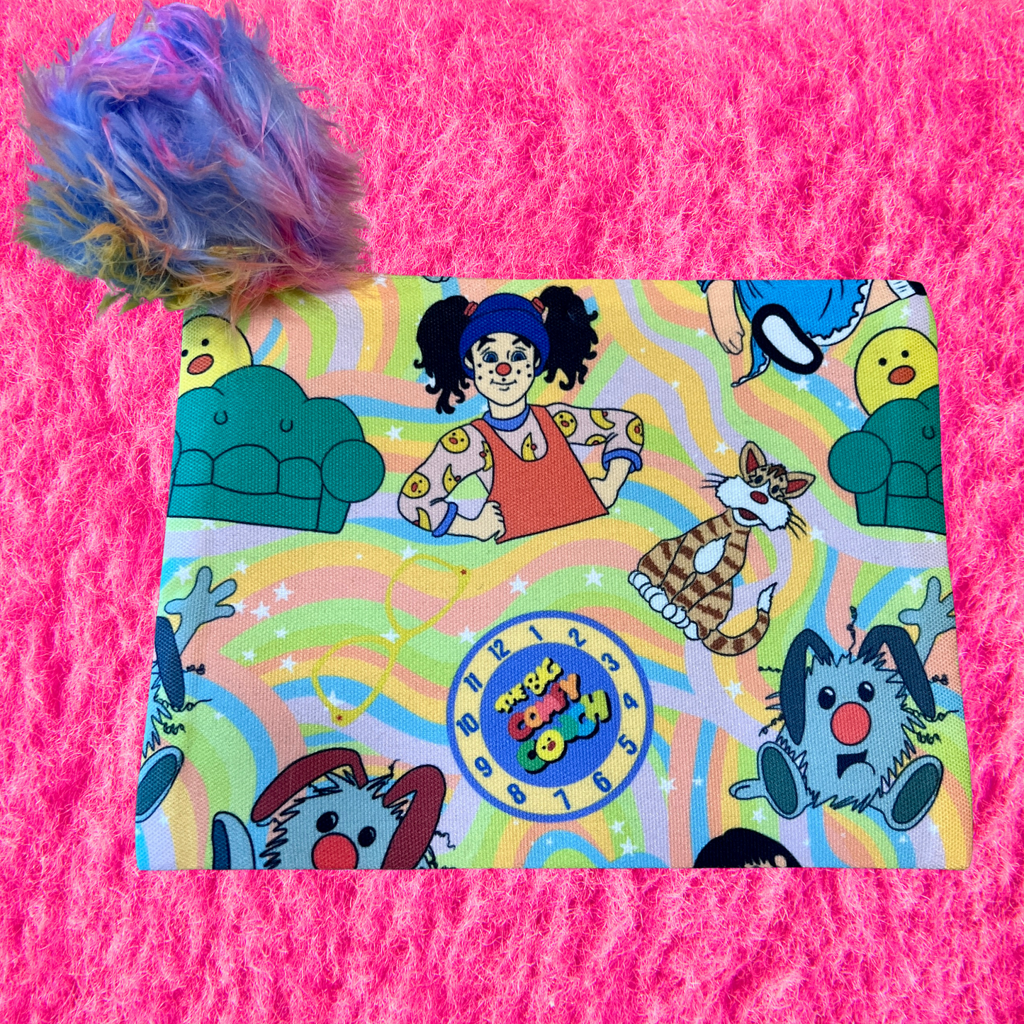 CouchCanvas Makeup Bag