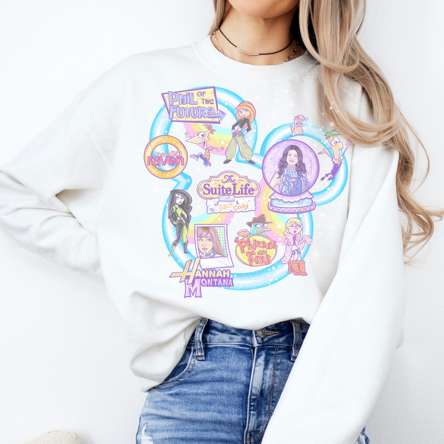 Throwback Retro Sweatshirt or T Shirt
