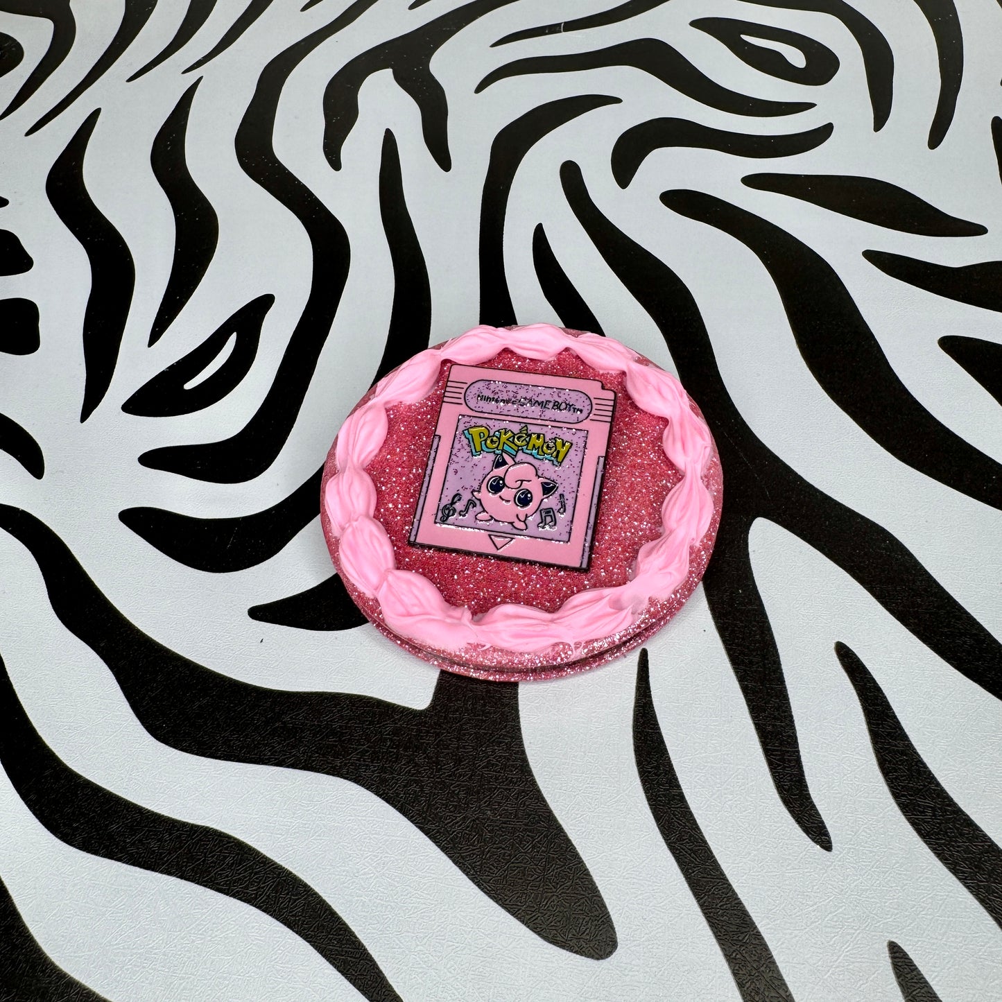 Puff Fake Cake Compact Mirror