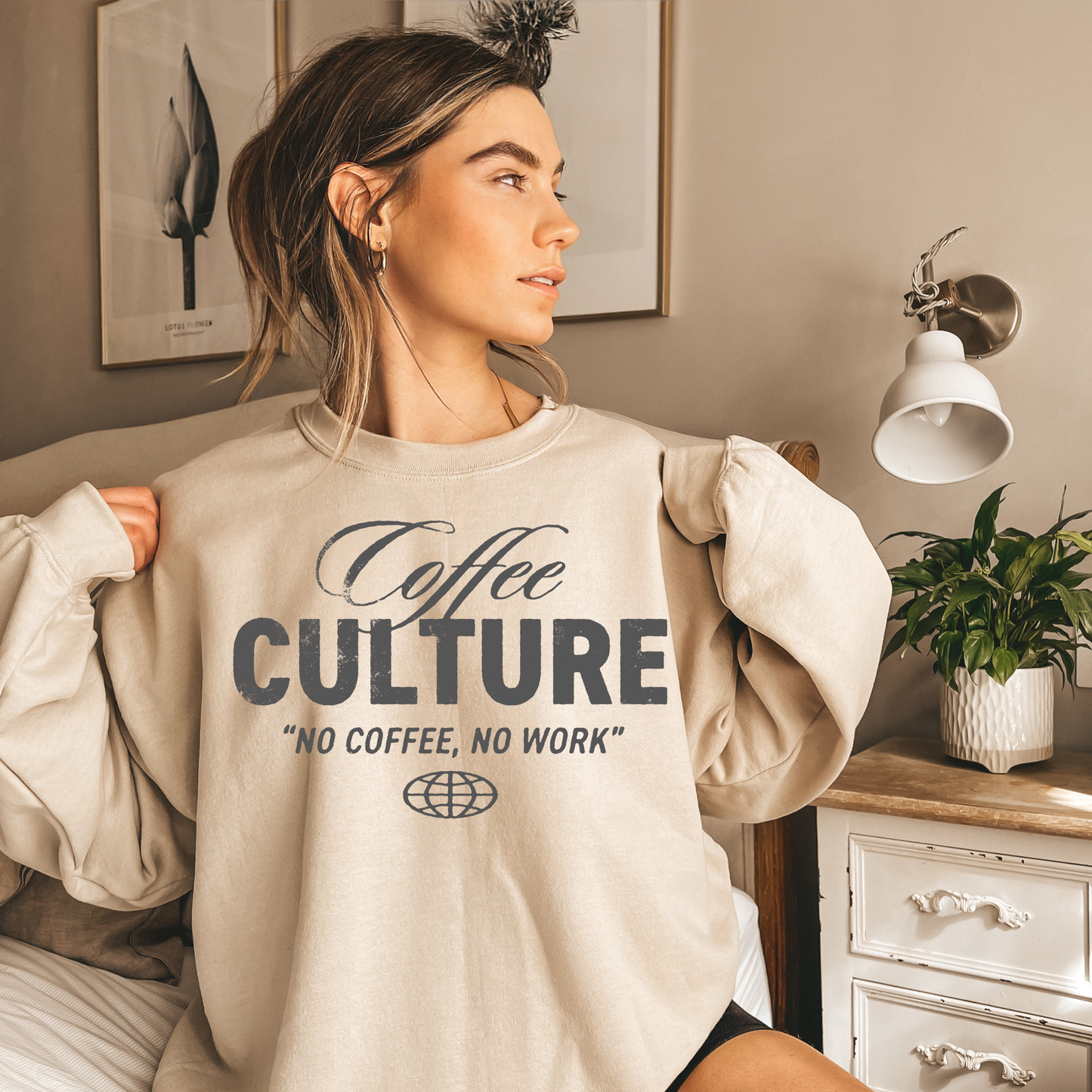 Coffee Culture Retro Sweatshirt