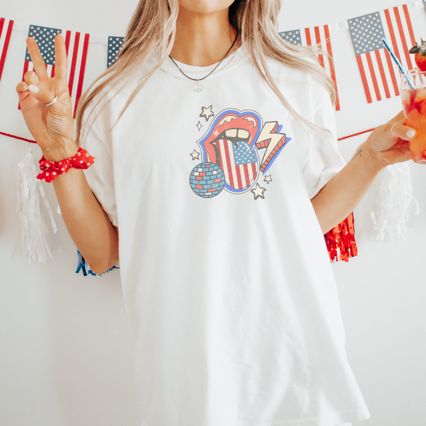 Party USA Retro Sweatshirt or T Shirt