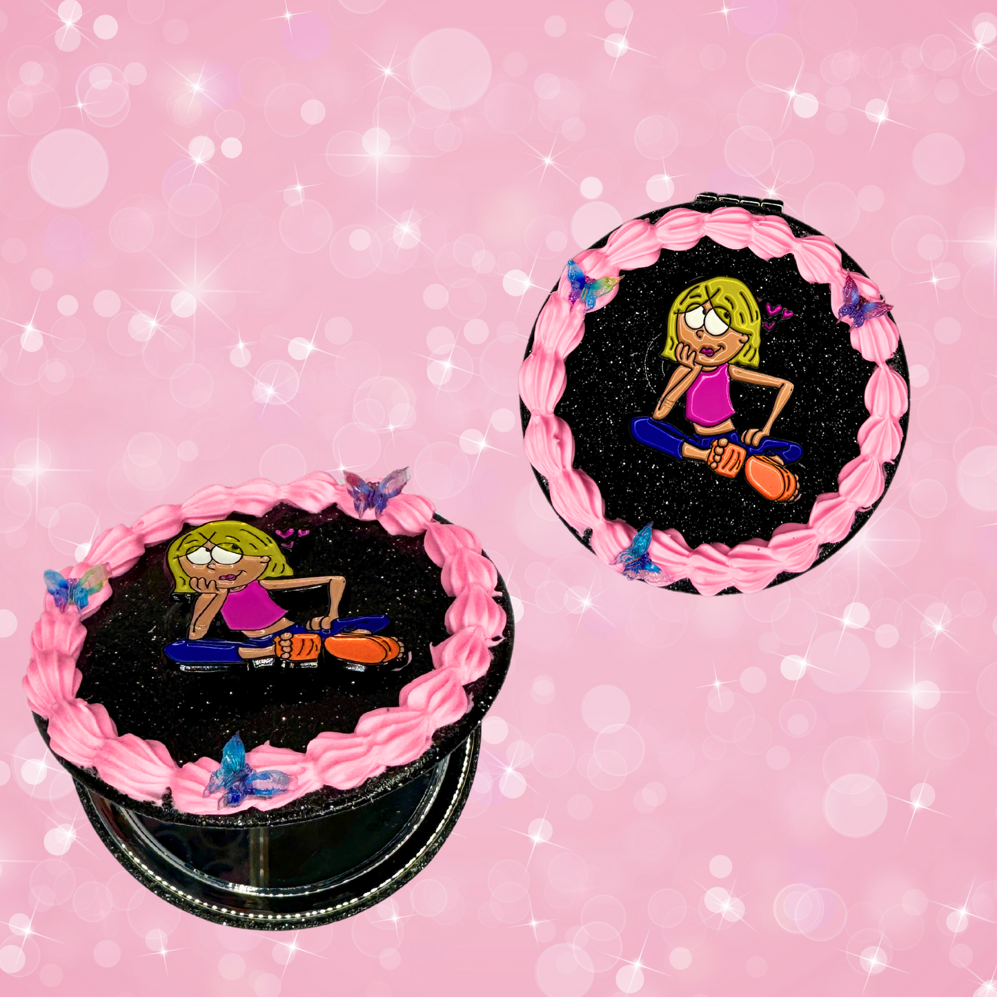 It Girl Fake Cake Compact Mirror