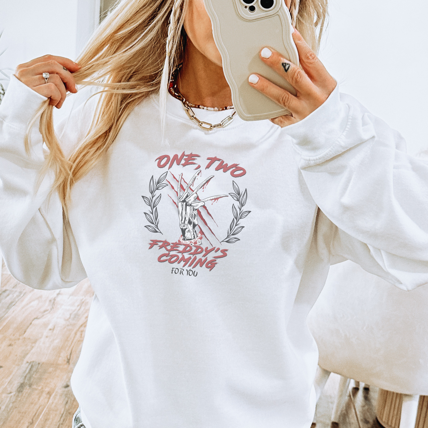 Spooky Retro Sweatshirt or T Shirt