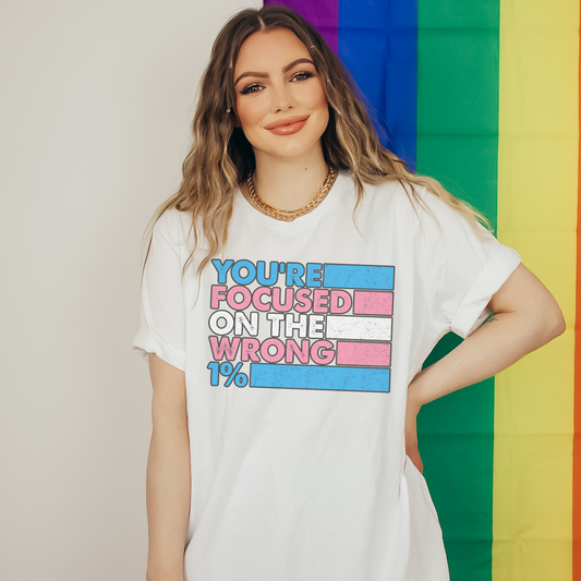 You're Focused on the Wrong 1% Retro Sweatshirt or T Shirt