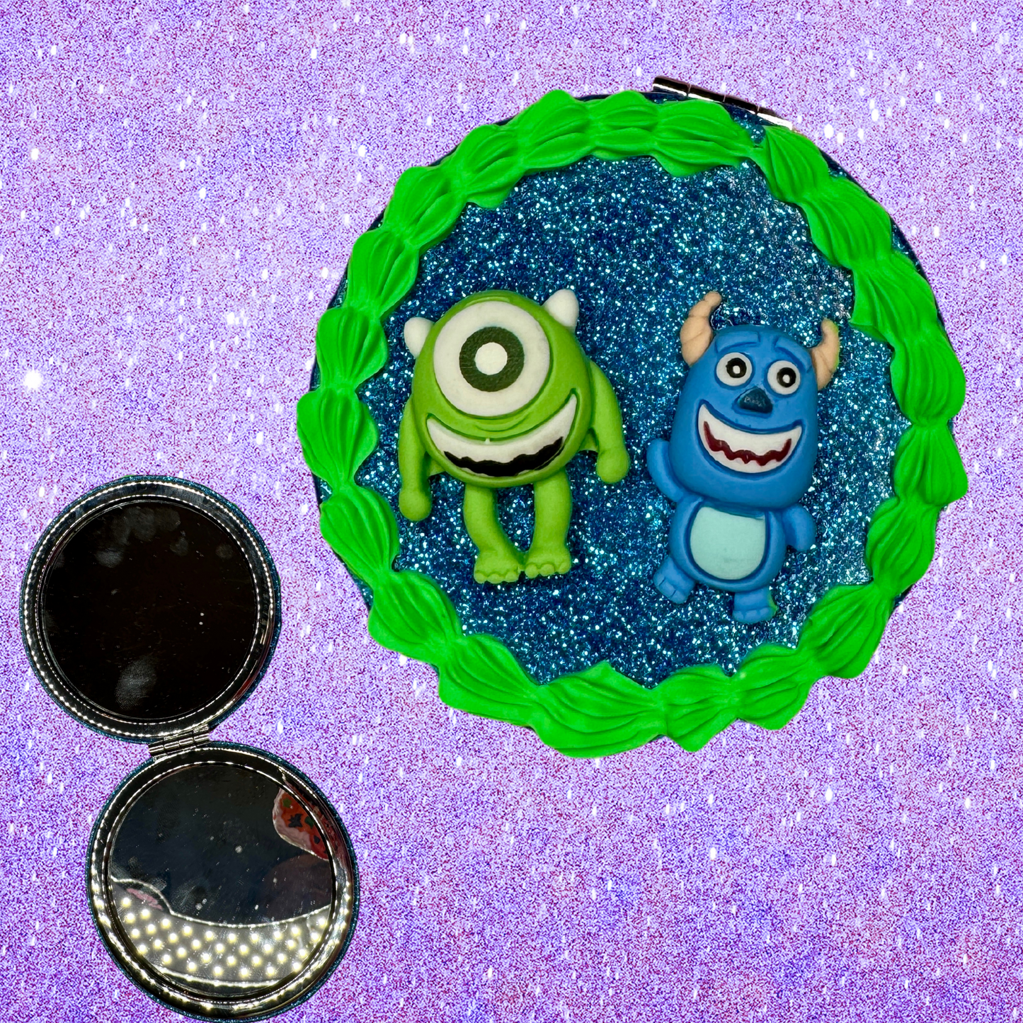 Monster Cake Fake Cake Compact Mirror