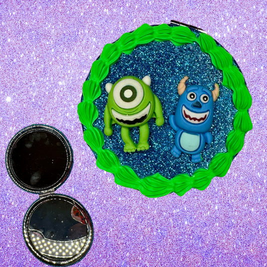 Monster Cake Fake Cake Compact Mirror