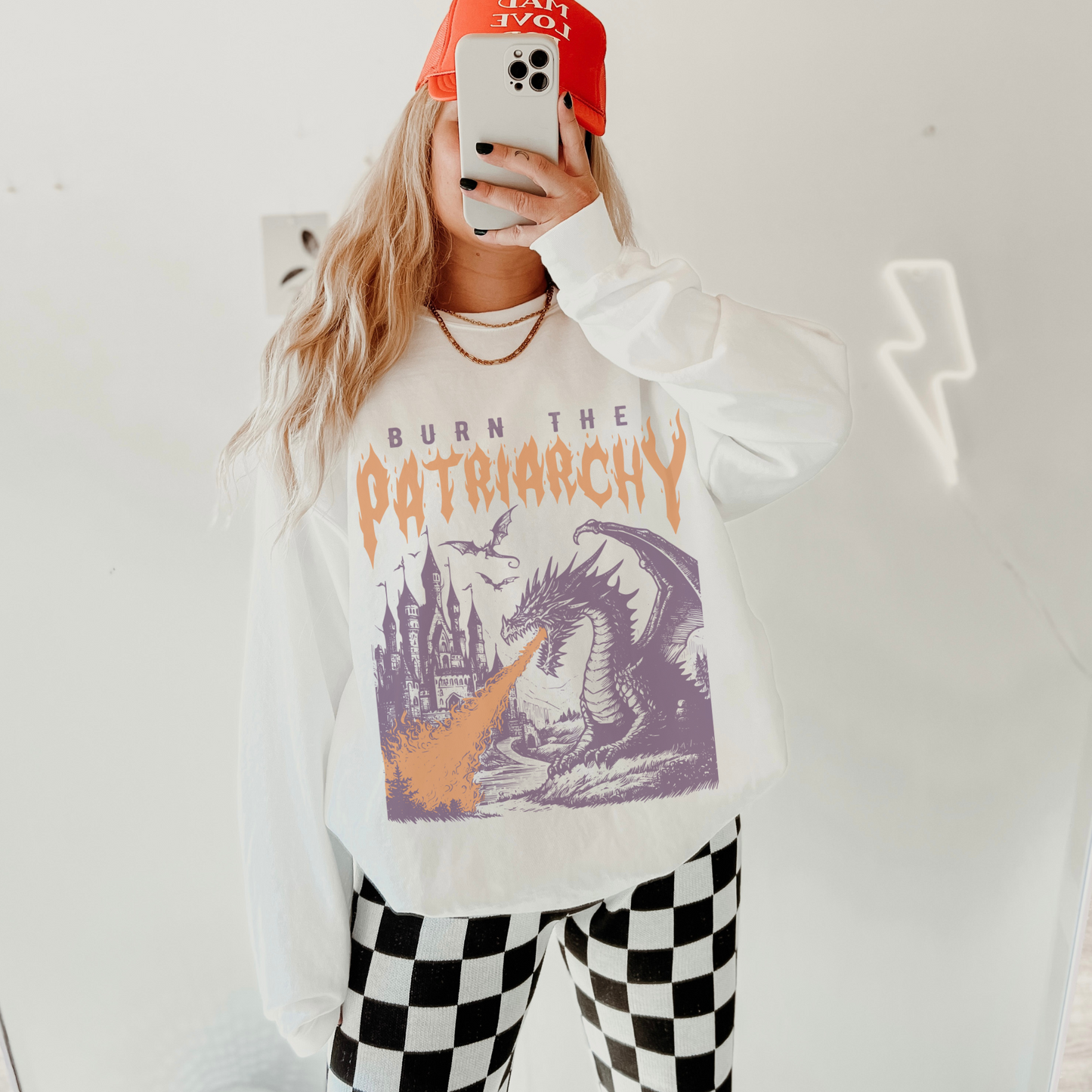Patriarchy Retro Sweatshirt or T Shirt