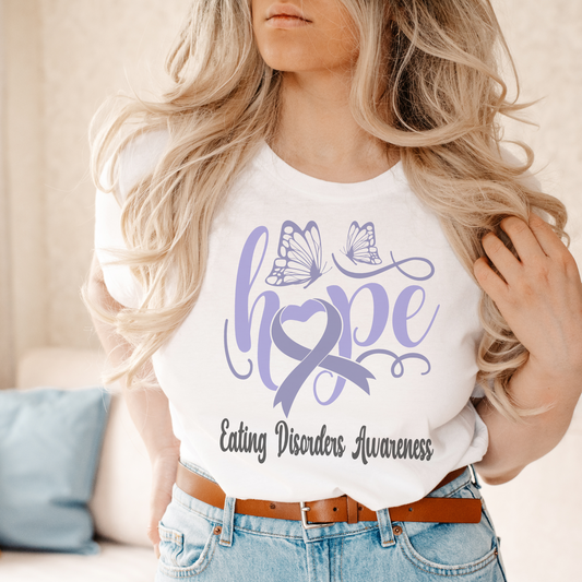 ED Awareness Retro Sweatshirt or T Shirt
