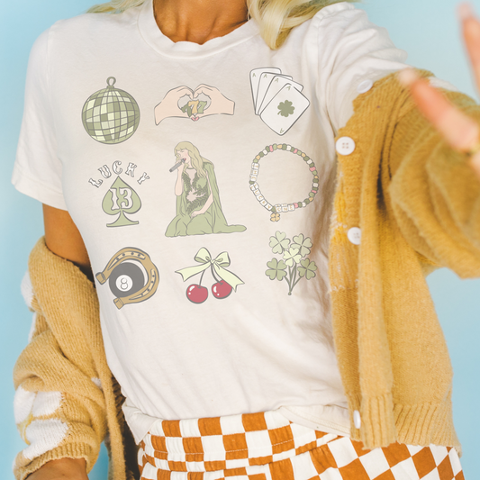 Lucky 13 Retro Sweatshirt or T Shirt