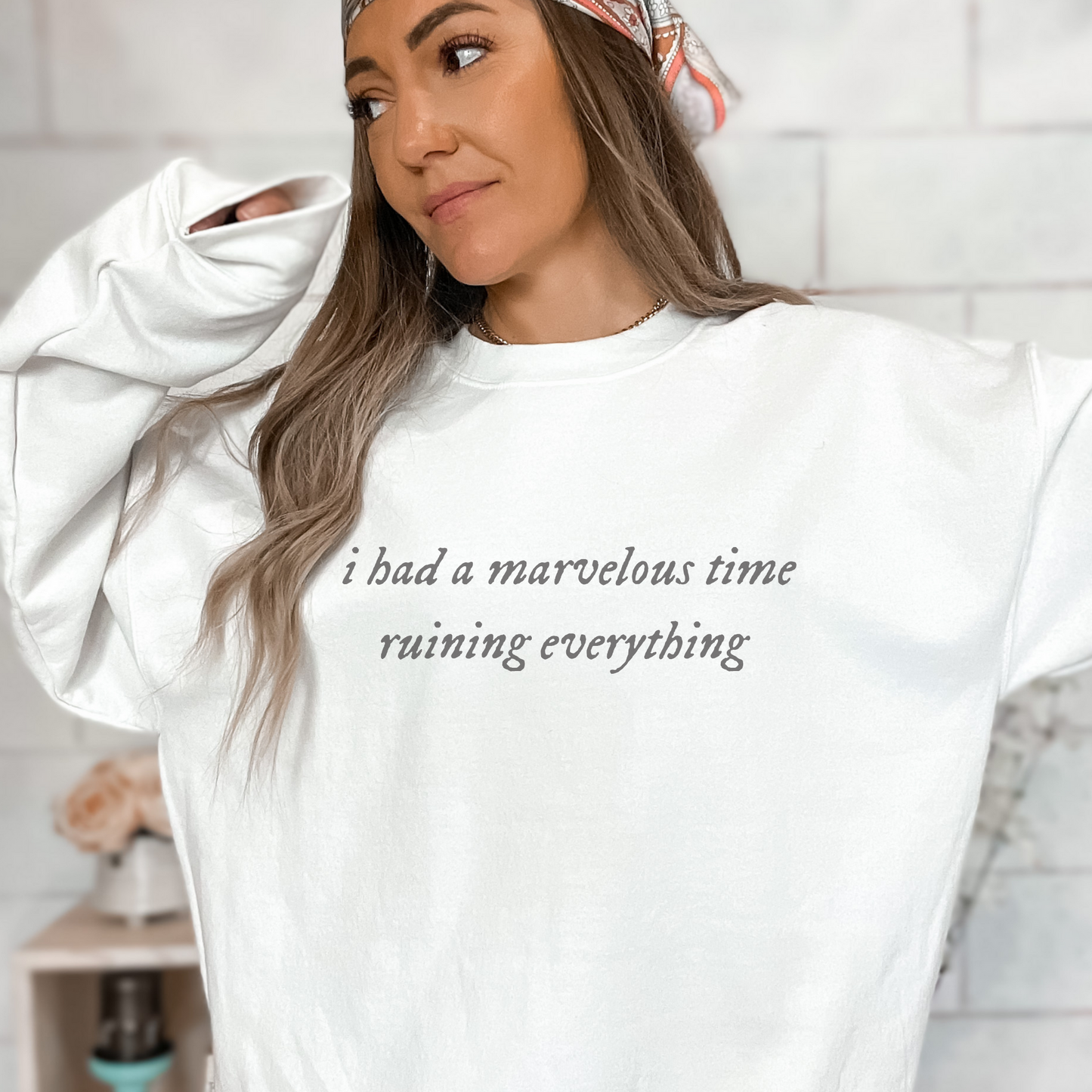 Marvelous Time Retro Sweatshirt or T Shirt