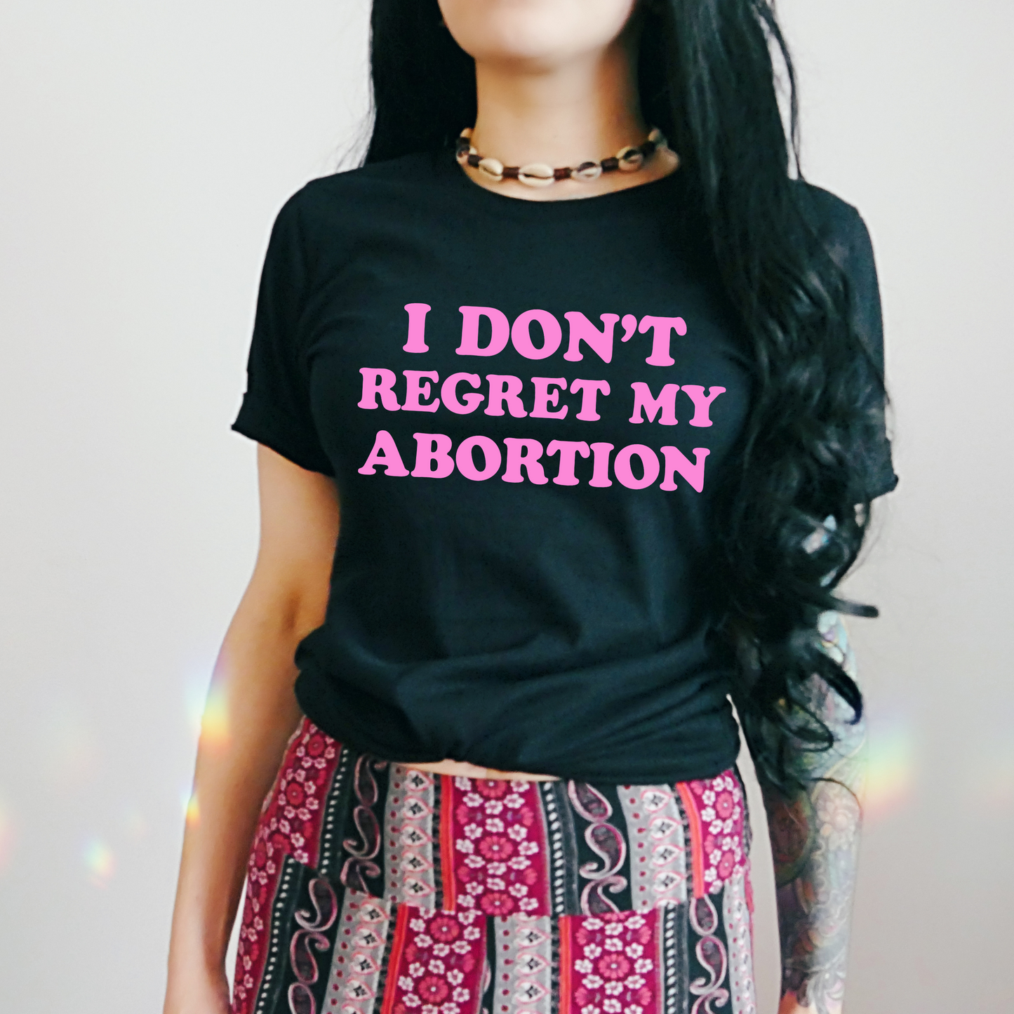 I Don't Regret My Abortion Retro T Shirt