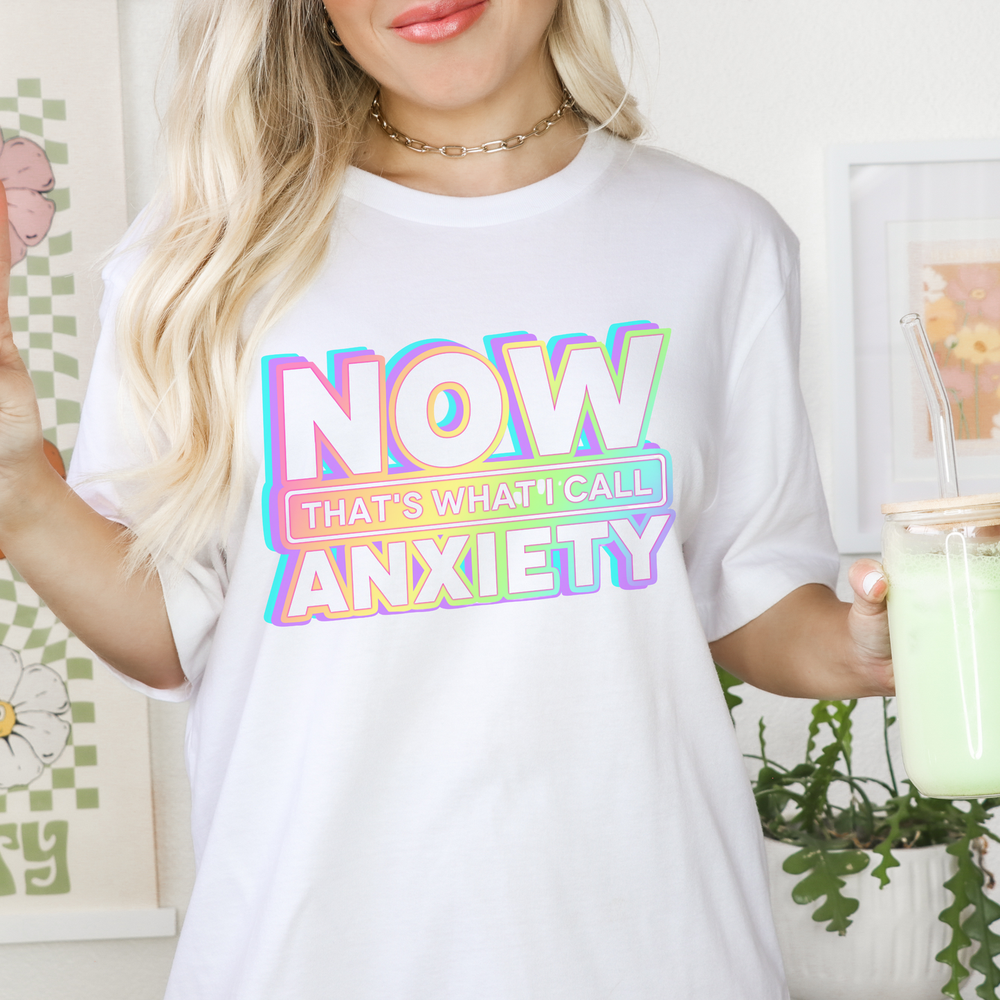 Now That's What I Call Anxiety Retro Sweatshirt or T Shirt