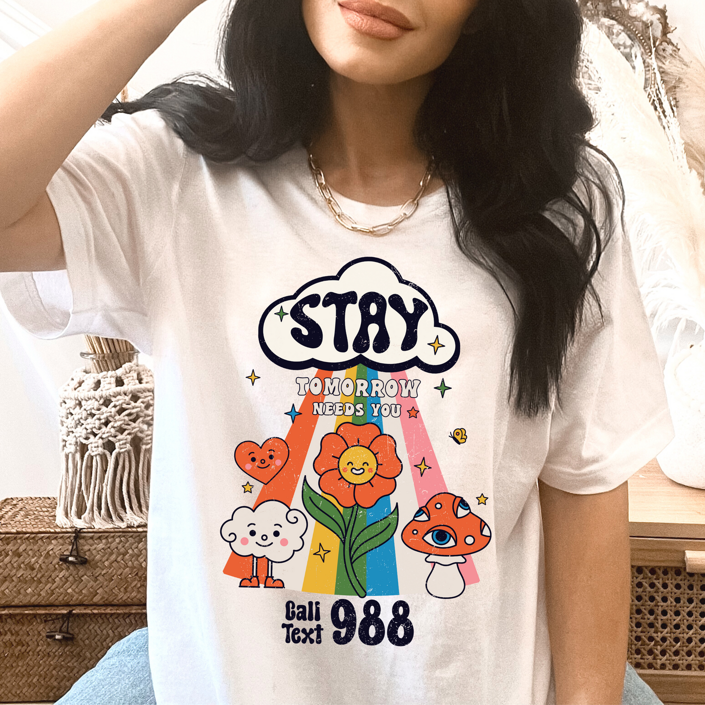 Stay 988 T Shirt