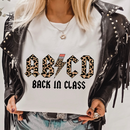 ABCD Teacher T Shirt