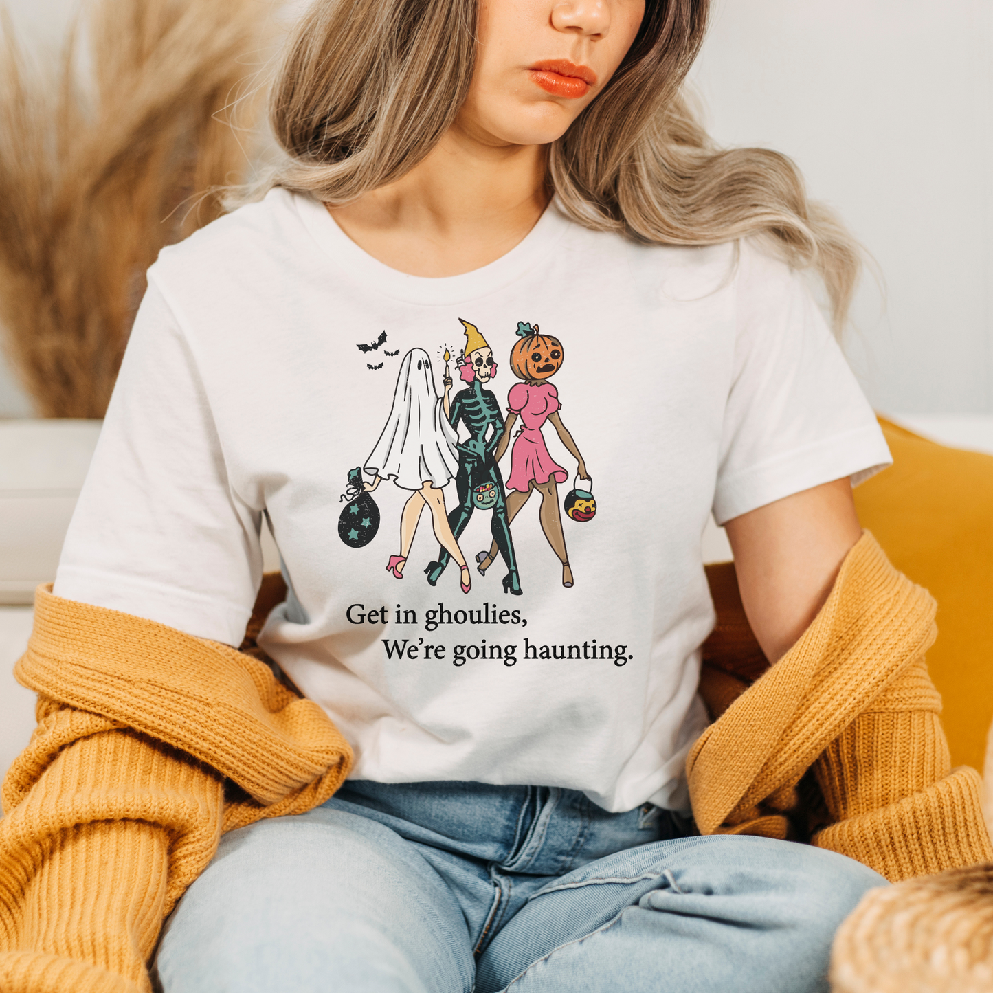 Vintage Haunting Girls T Shirt