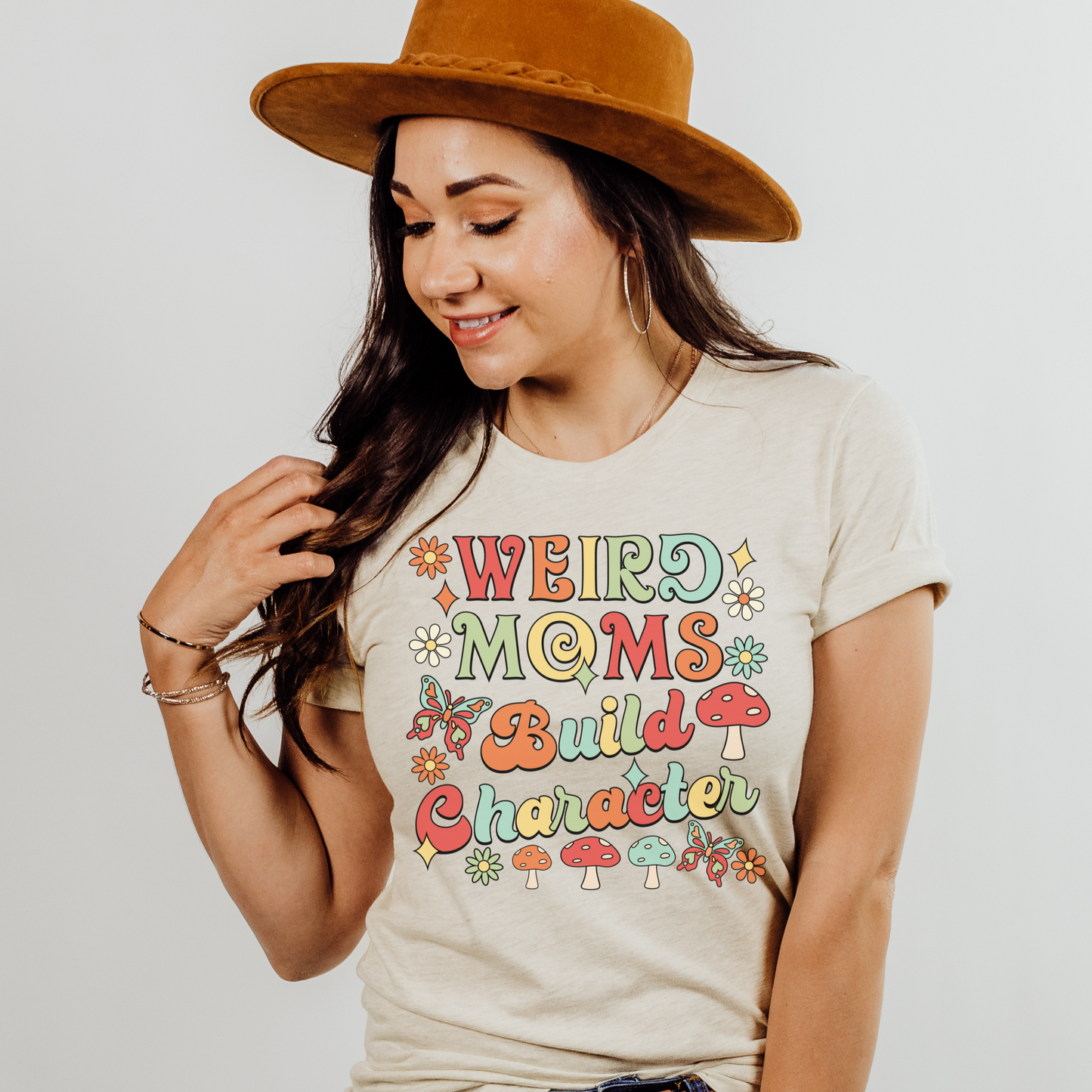 Weird Moms Build Character T Shirt