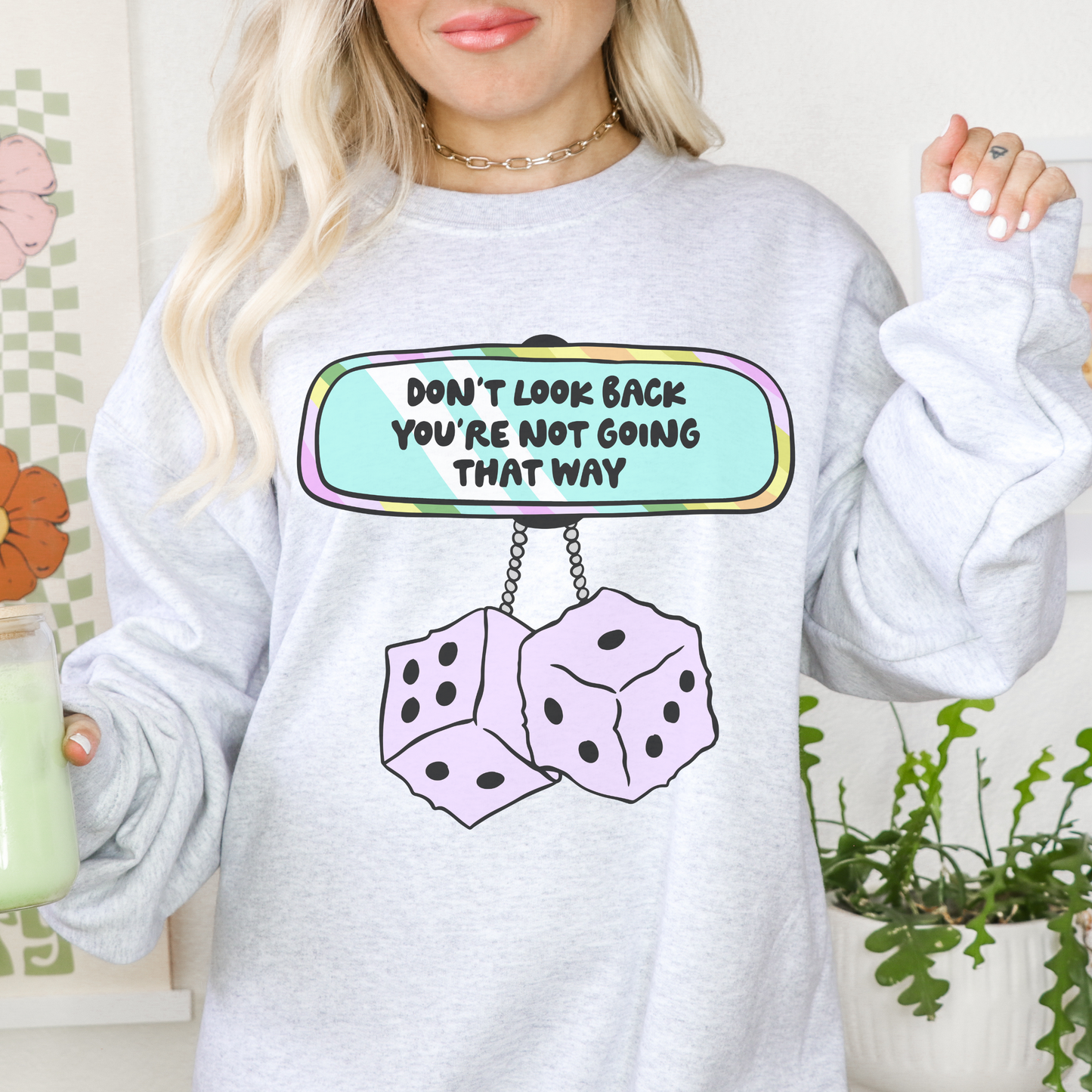 Don't Look Back, You're Not Going That Way Retro T Shirt