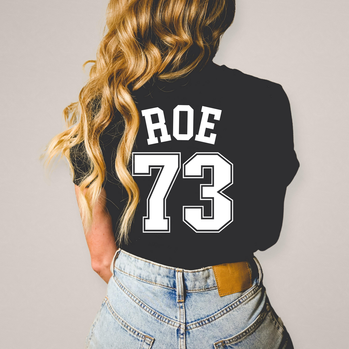 Pro Roe 1973 Varsity Retro T Shirt