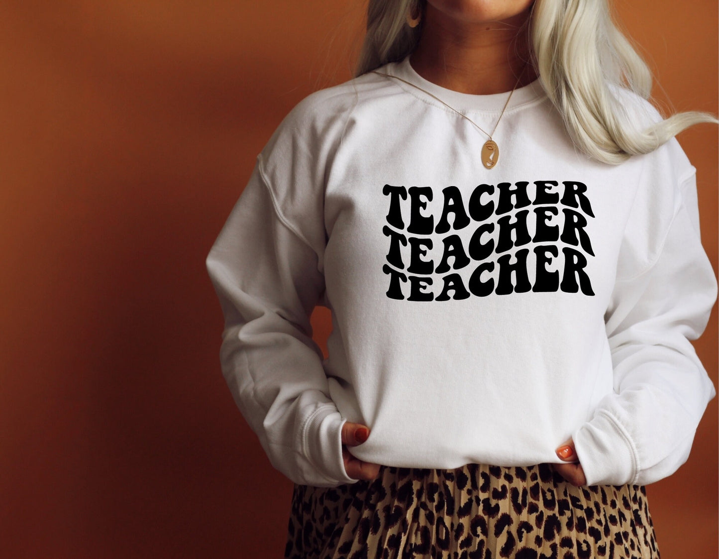 Retro Teacher Sweatshirt