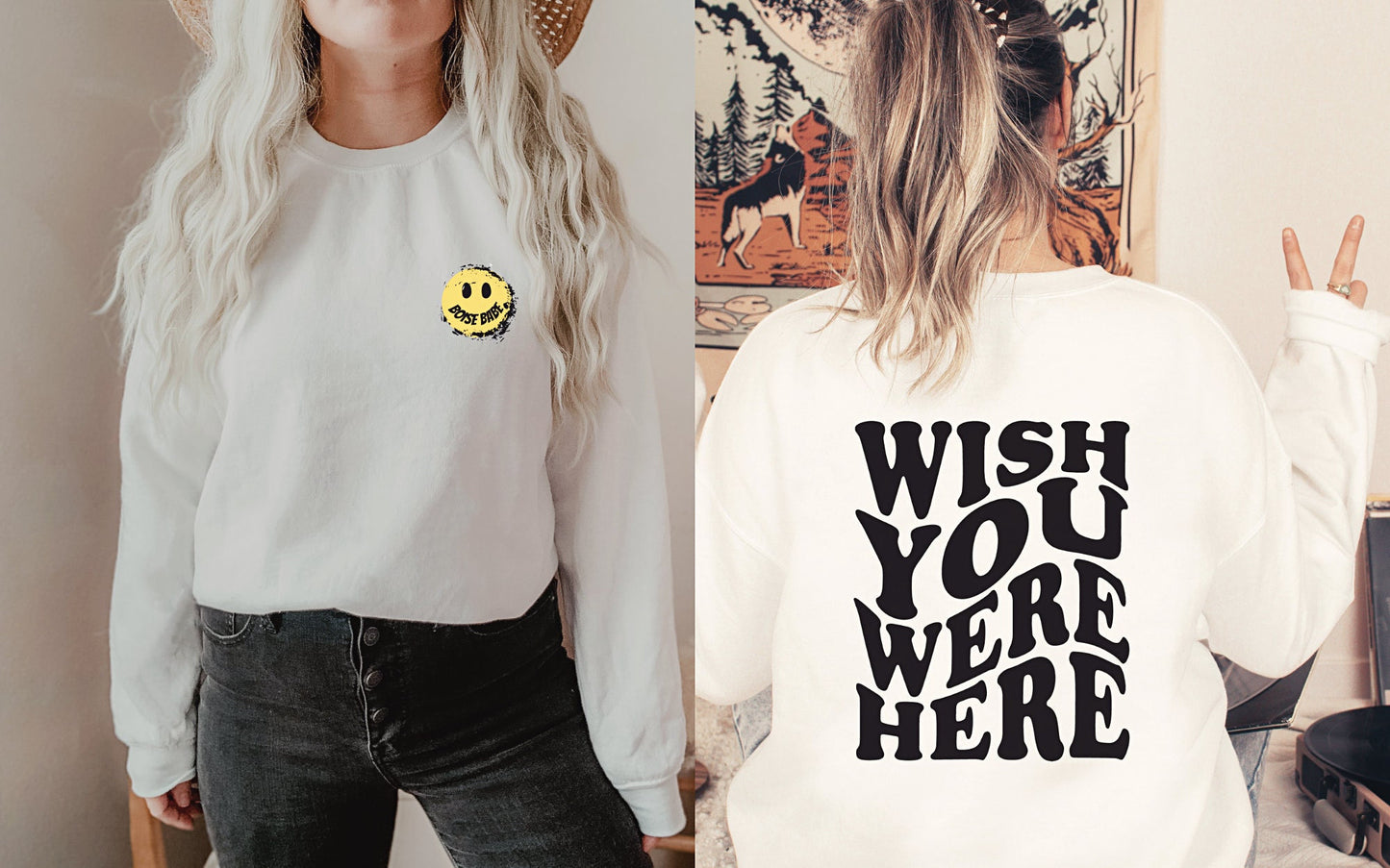Wish You Were Here | Boise Babe Sweatshirt