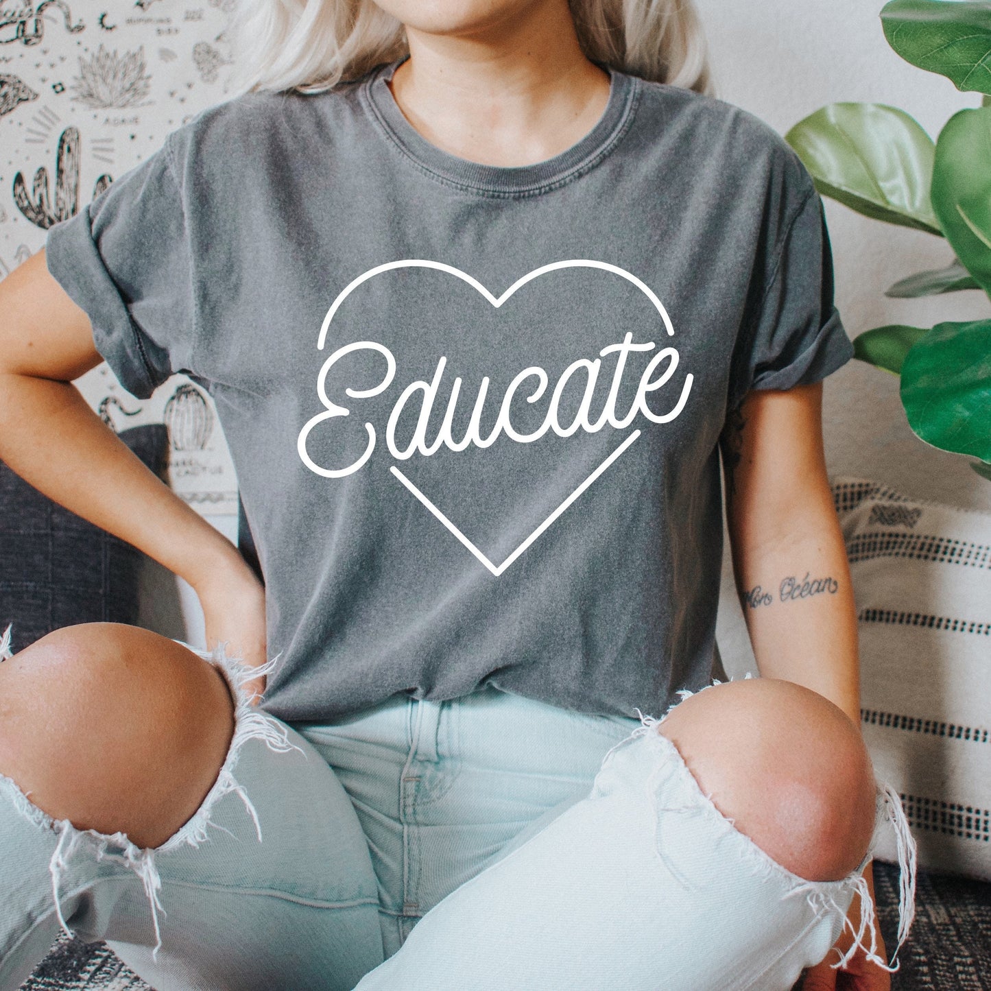 Educate Teacher Shirt