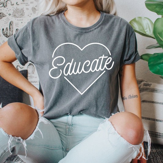 Educate Teacher Shirt