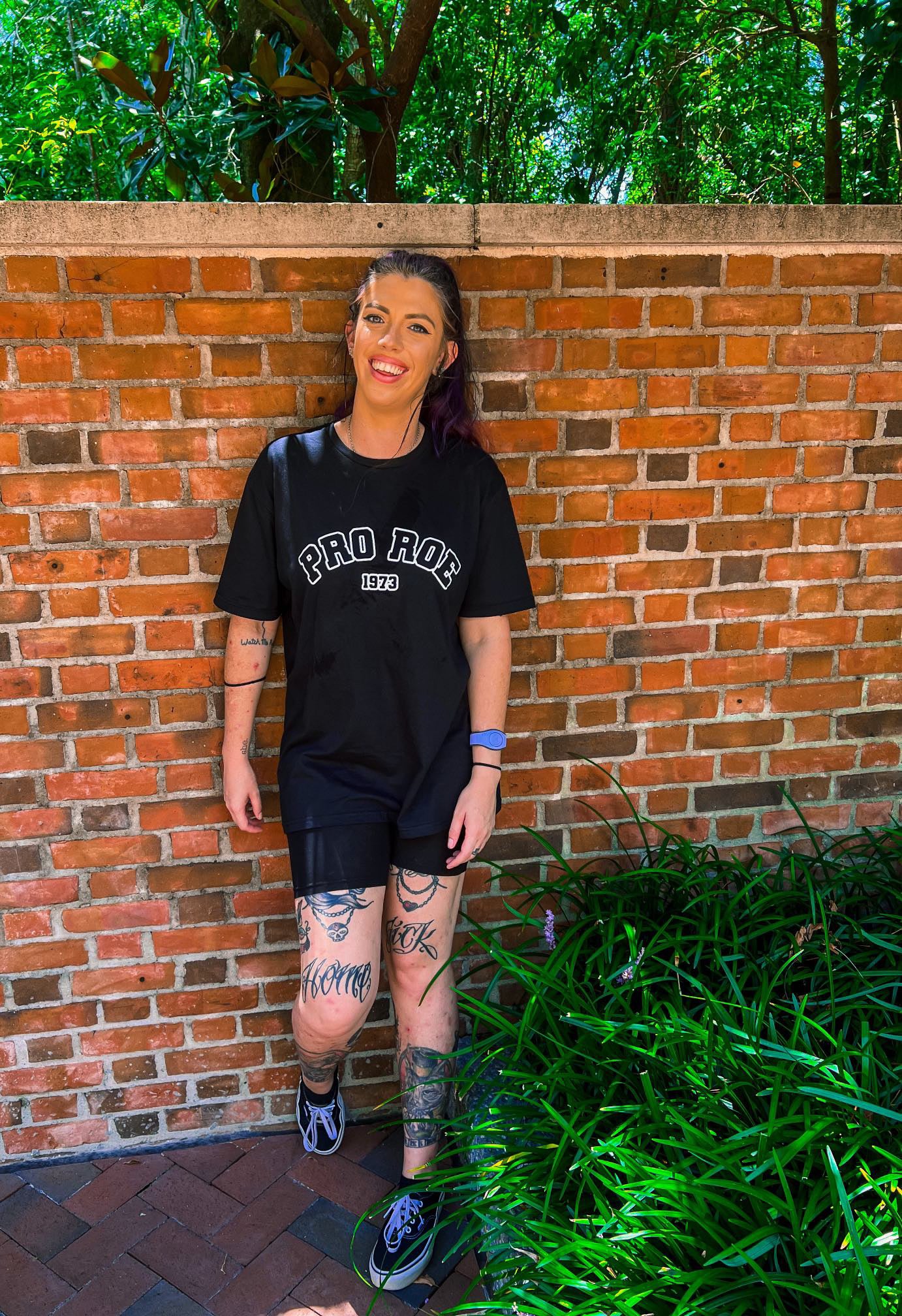 Pro Roe 1973 Varsity Retro T Shirt