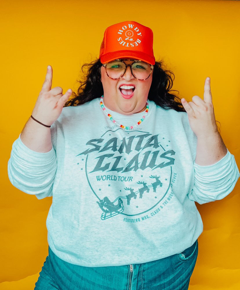 Santa Claus World Tour Retro Sweatshirt