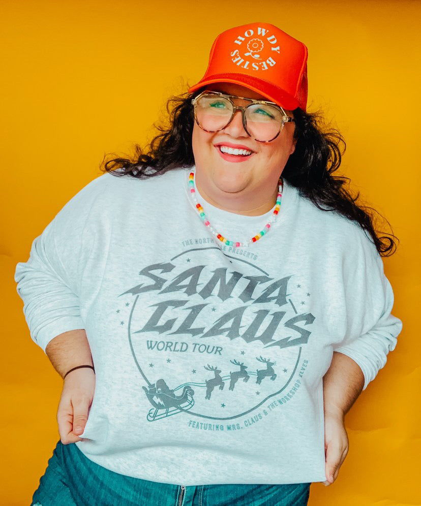 Santa Claus World Tour Retro Sweatshirt