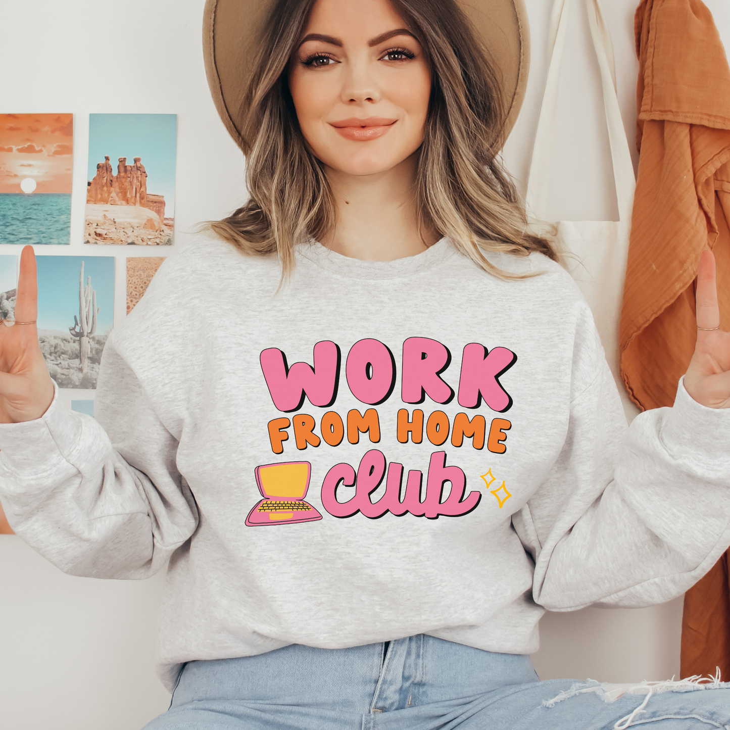 Work From Home Club Sweatshirt