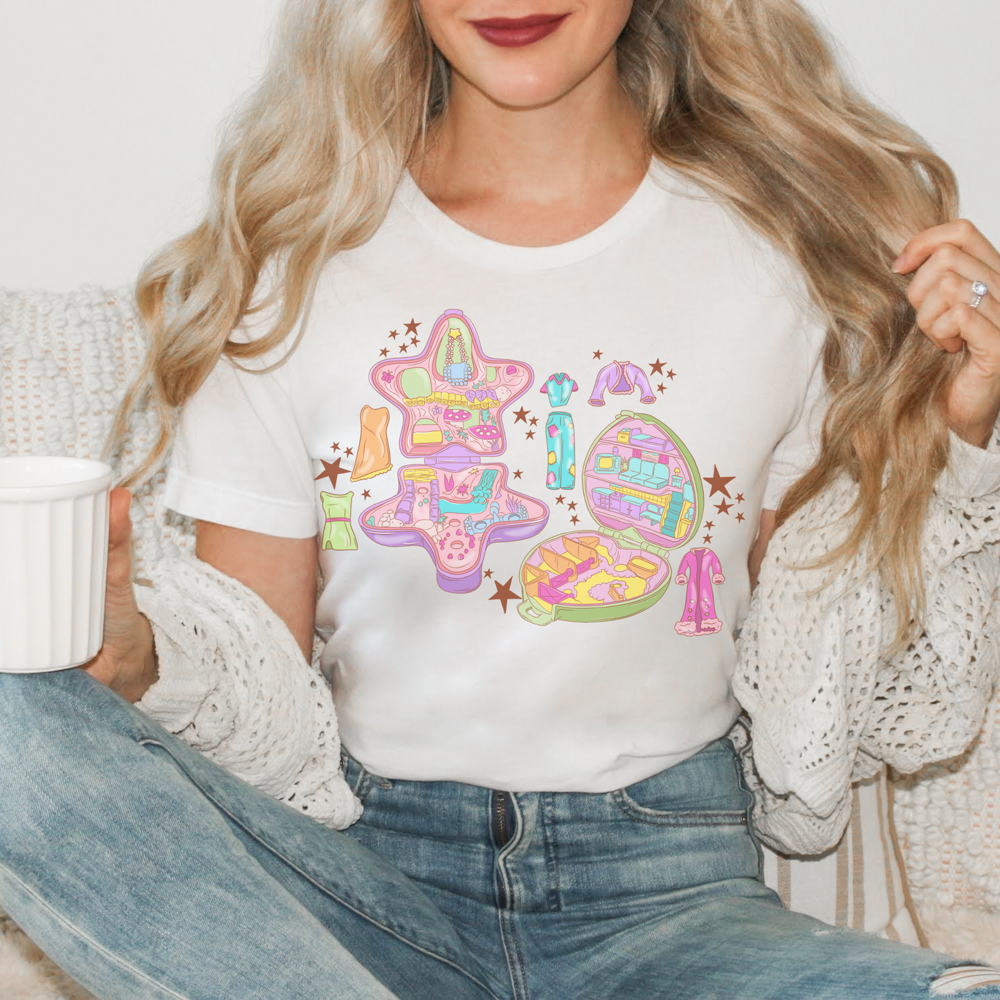 90s Girl Pocket T Shirt or Sweatshirt