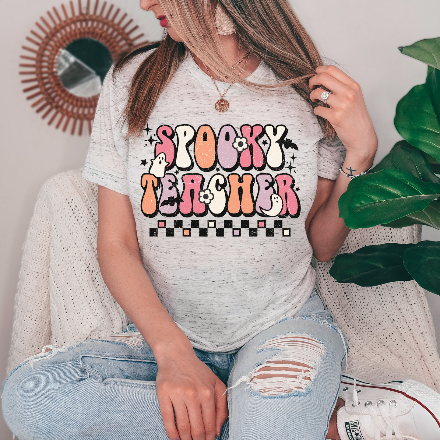 Spooky Teacher T Shirt