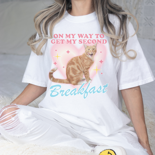 Second Breakfast Retro T Shirt