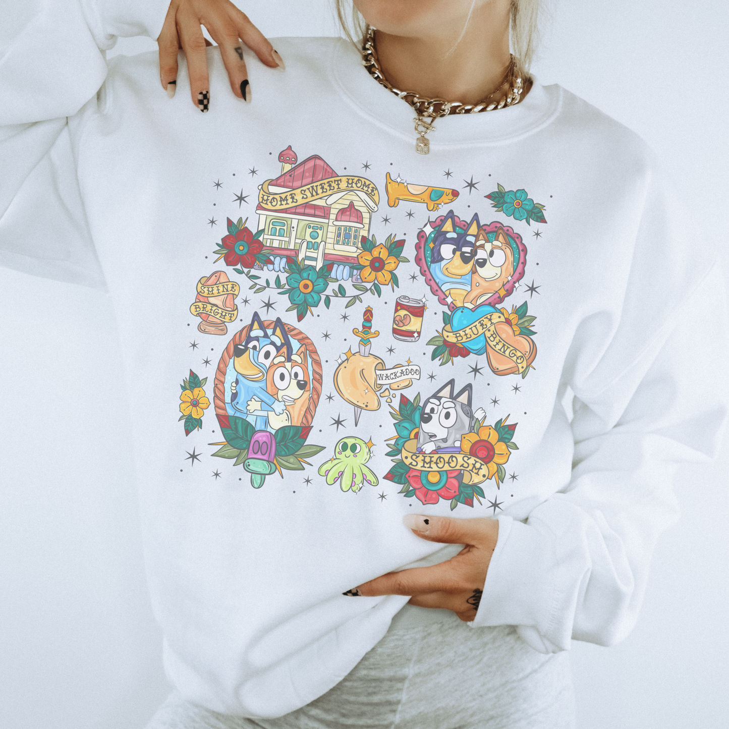 Tattoo  Retro T Shirt or Sweatshirt