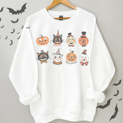 Vintage Halloween Retro T Shirt or Sweatshirt