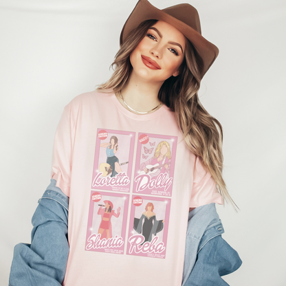 Country Icons Retro Sweatshirt or T Shirt