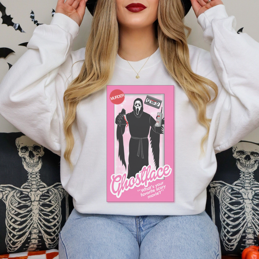 Individual Scary Doll Retro Sweatshirt