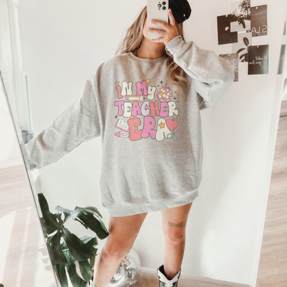 Teacher Era Retro Sweatshirt