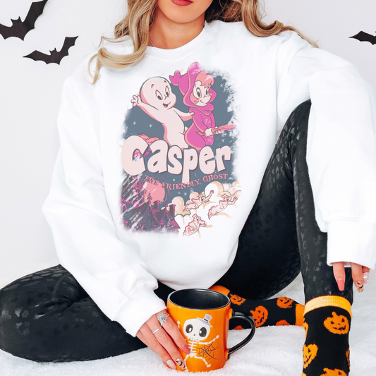 Ghost Retro Sweatshirt or T Shirt