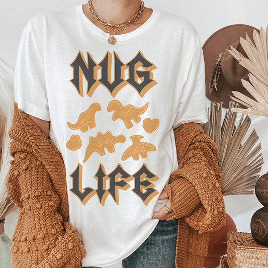 Nug Life Retro T Shirt