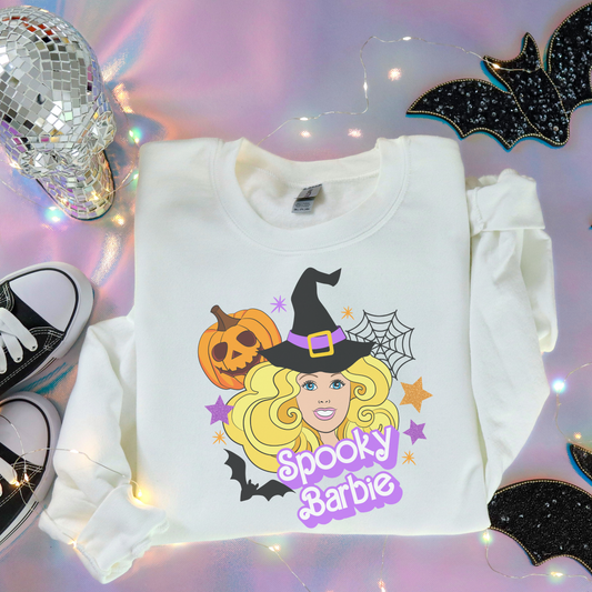 Spooky Babe Retro Sweatshirt