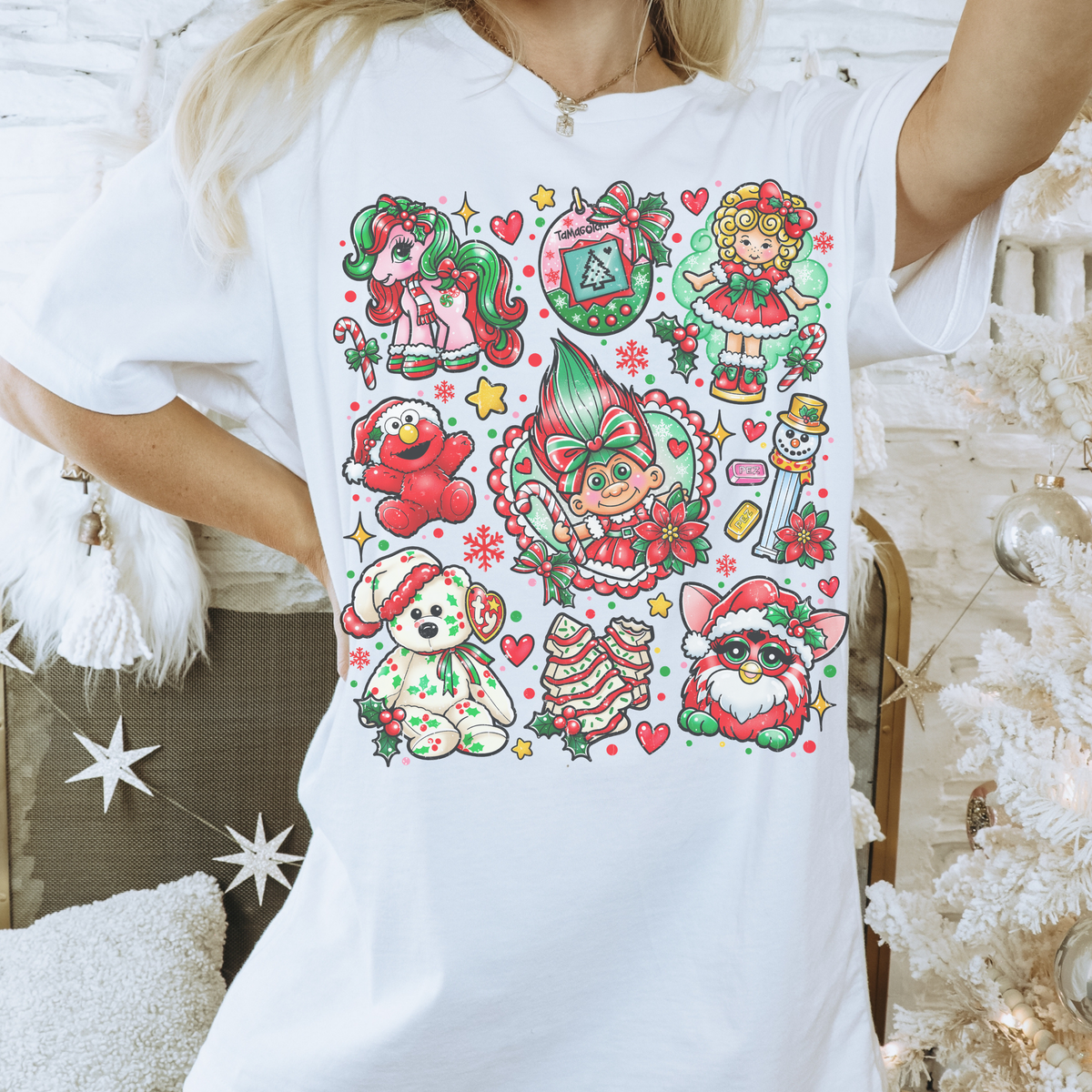 Throwback Toy Christmas Retro T Shirt or Sweatshirt