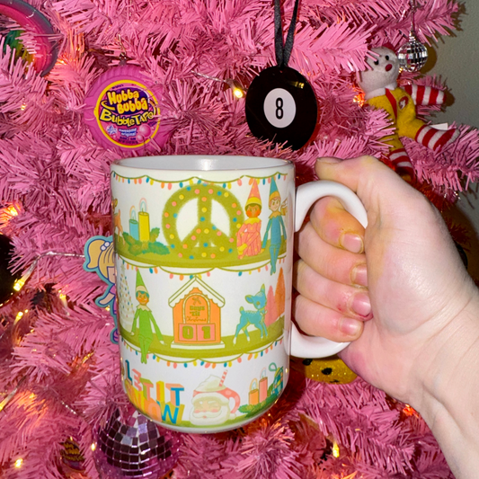 Groovy Christmas Mug