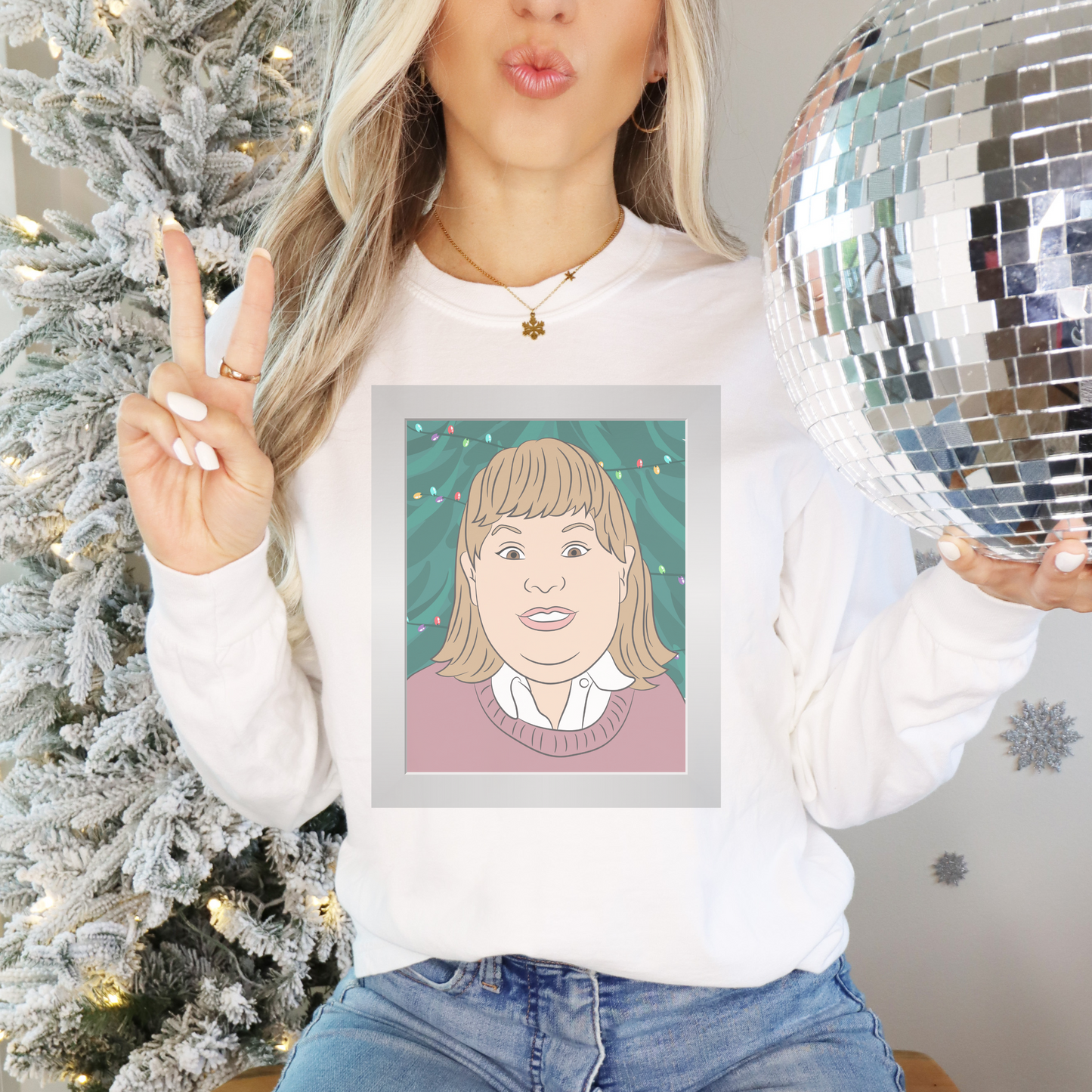 Girlfriend Photo Retro Sweatshirt or T Shirt