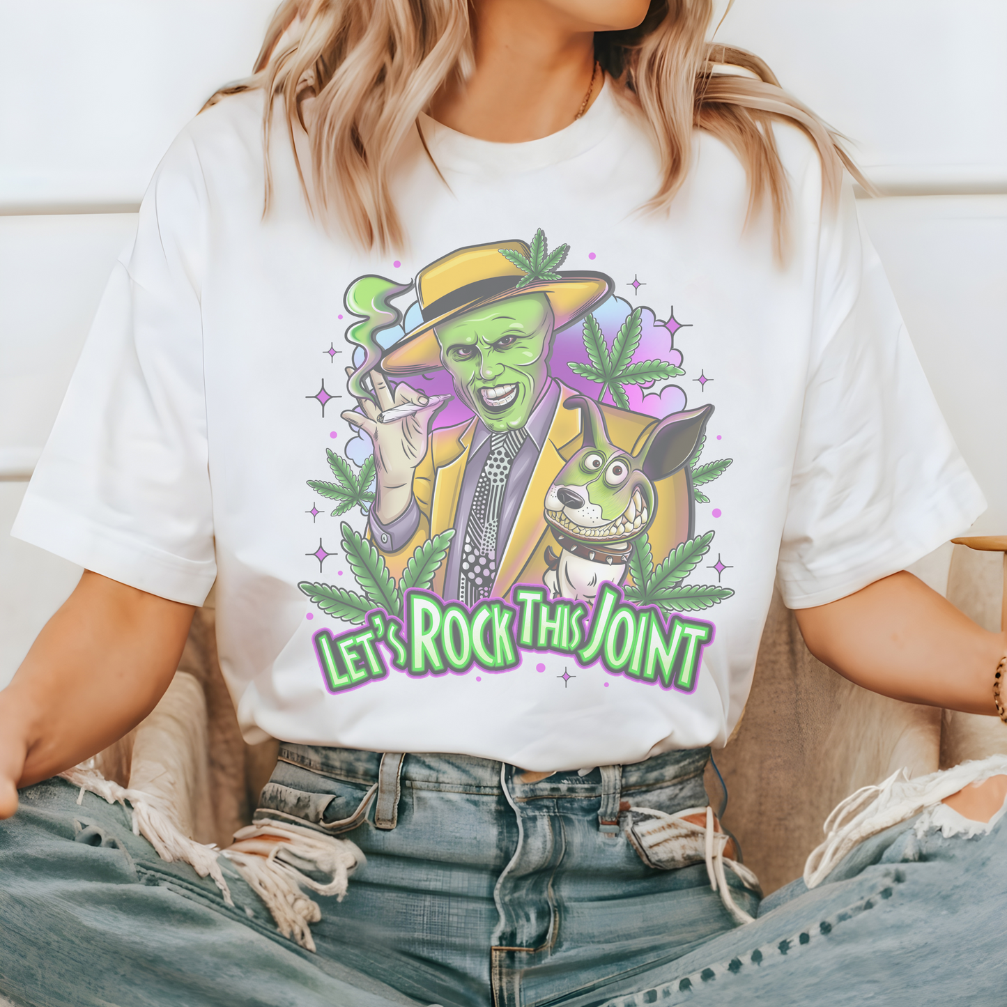 Let's Rock This Joint Retro Sweatshirt or T Shirt