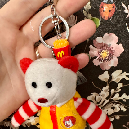 Nostalgic Vintage McDonalds Toy Keychain 2000s